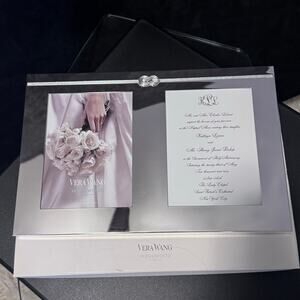 Vera Wang Wedgwood Infinity Double Frame invitation frame